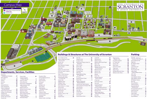 University Of Scranton Campus Map