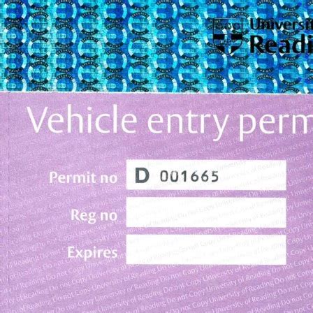 university of sussex parking permit