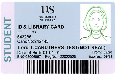 university of sussex staff card