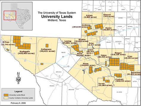 university of texas lands system