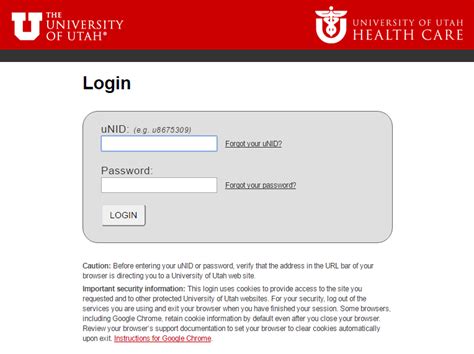 university of utah student login