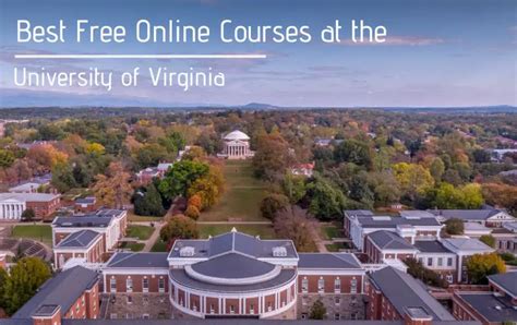 university of virginia online courses