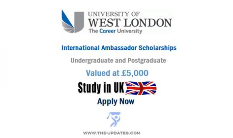 university of west london phd scholarships