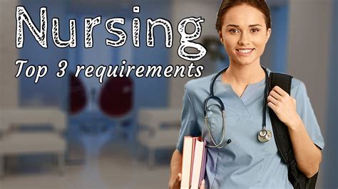 university requirements for nursing
