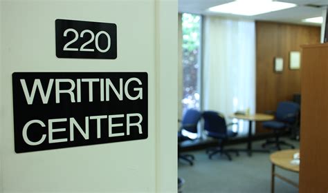 university writing center website