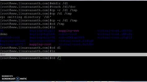 unix command to copy a directory and its contents