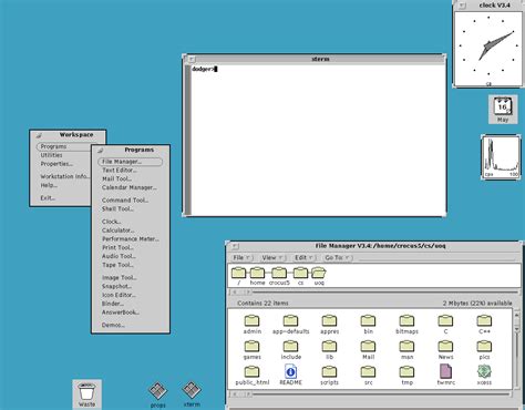 Unix X Window System