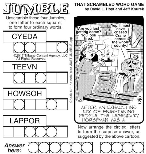 Unjumble Word Puzzles