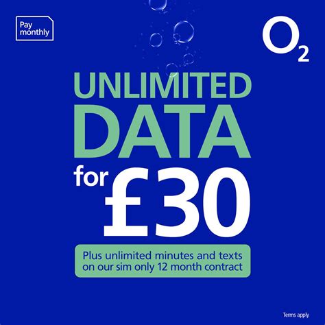 unlimited data sim only o2