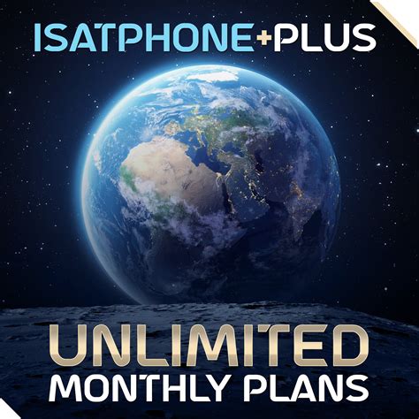 unlimited satellite phones and plans