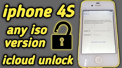 Unlock Icloud Iphone 4S