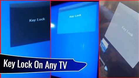 Unlock Key Lock Sharp Tv