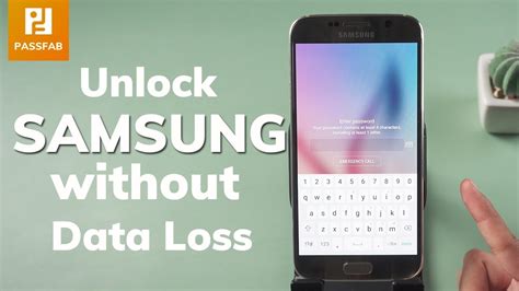 unlock samsung phone password forgotten