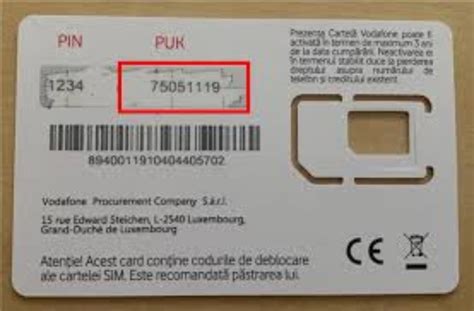 unlock sim puk code