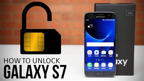 unlocking Galaxy S7