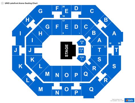 Uno Lakefront Seating Chart
