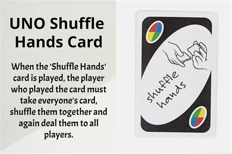 Uno Shuffle Hand Card