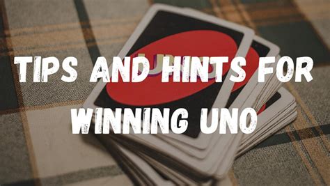 uno strategy tips