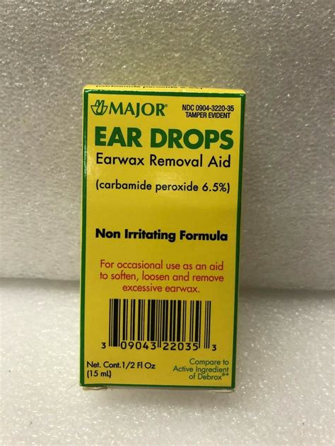 Unopened Expired Ear Drops