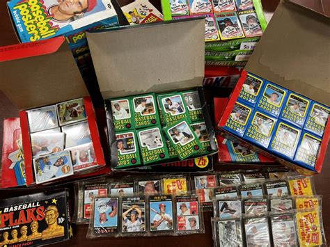 Unopened Sports Card Boxes