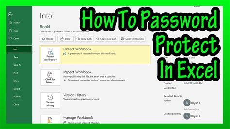 5 Ways Unpassword Excel