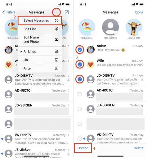 Unread Messages To Summer
