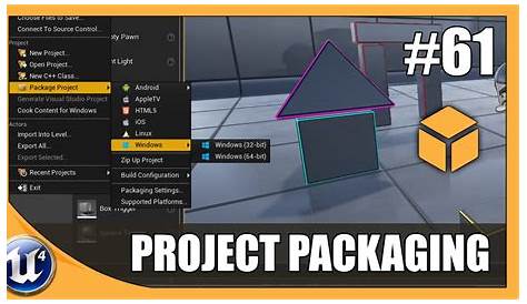 Unreal Engine - Exporting A Game ("Packaging") - YouTube