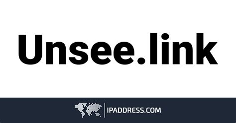 Unlock the Mystery Behind the Unsee Link: A Quick Guide