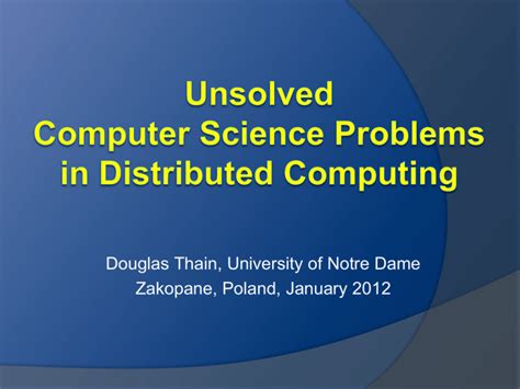 unsolved problems in computer science reddit