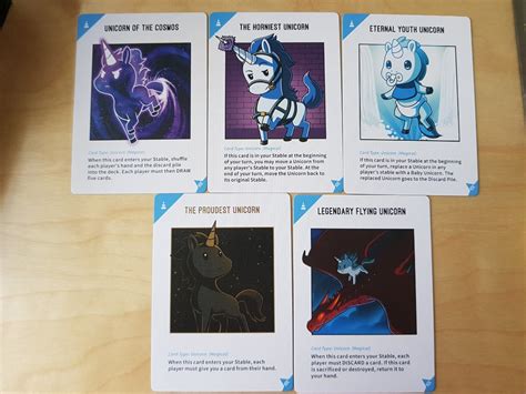 unstable unicorns upgrade cards