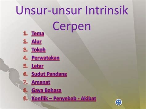 Unsur Intrinsik Cerpen