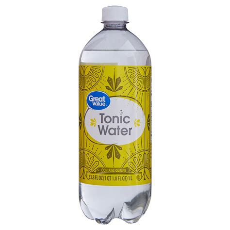 unsweetened tonic water with quinine