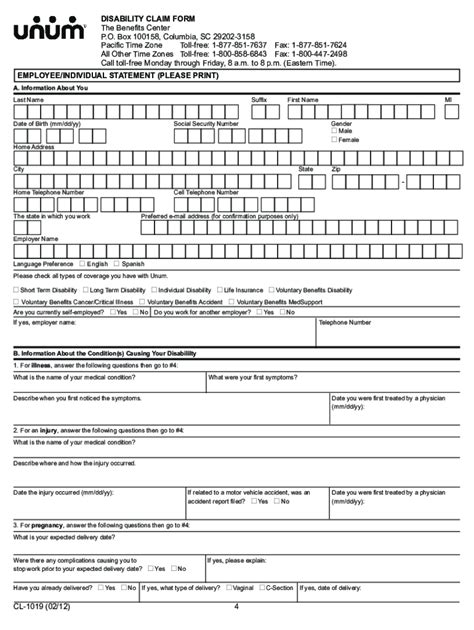 Unum Fmla Printable Forms: Everything You Need To Know In 2023