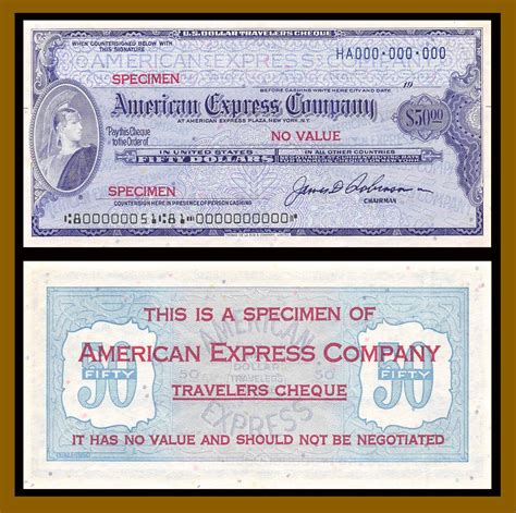unused american express travellers cheques