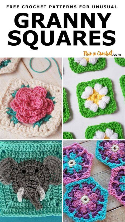 Unusual Granny Square Patterns