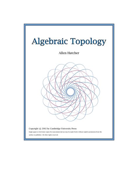 Hatcher Algebraic Topology Solutions