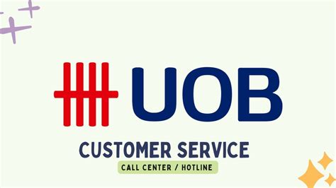 uob bank singapore customer service hotline