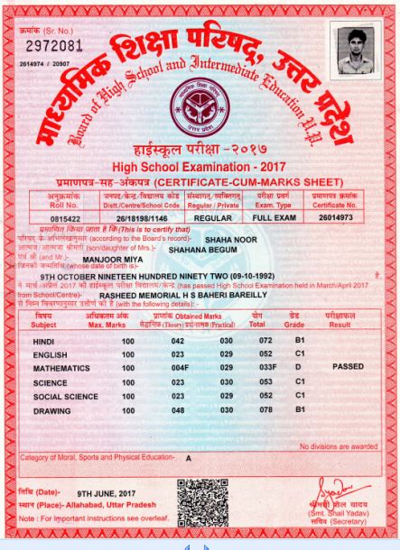 up board 2017 result 12th