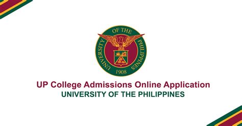 up college admission online application