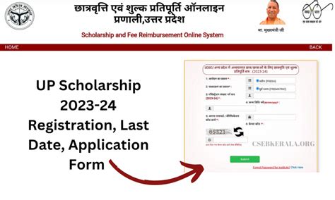 up scholarship application 2023 24