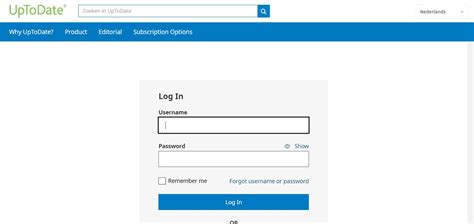 up to date login page