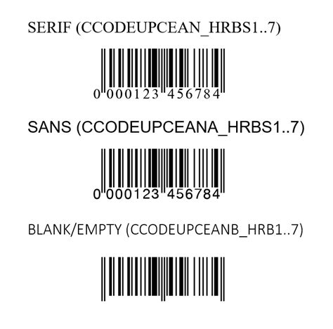 upc ean barcode font free download