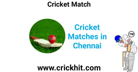 upcoming cricket matches in chennai