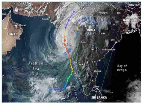 upcoming cyclone in indian subcontinent