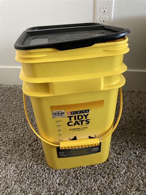 Upcycle Kitty Litter Containers