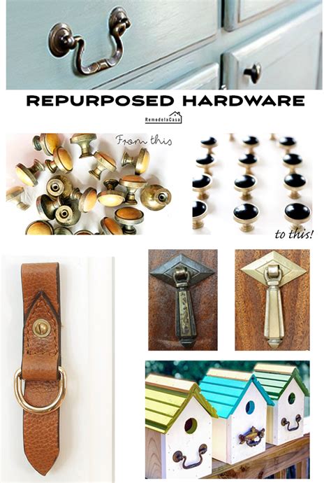 Upcycled Cabinet Hardware