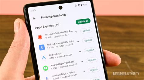 update app