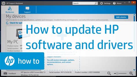 update drivers on hp computer