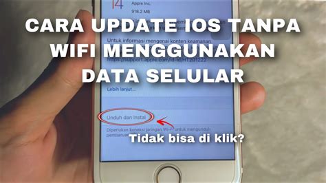 update ios 11 tanpa wifi in indonesia