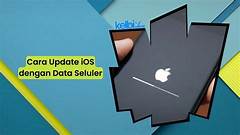 Update iOS Pake Data Seluler